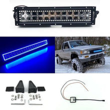 Load image into Gallery viewer, 13.5" RGB Halo LED Light Bar-0