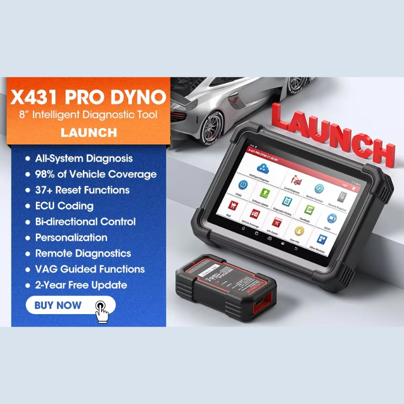 Launch X-431 PRO DYNO Obd2 Auto Diagnostic Scanner Car Automotive Tools Machine Escaner for Cars
