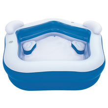 Load image into Gallery viewer, Bestway 7 ft. x 6 ft. 9 in. x 27 in. H2OGO! Family Fun Pool