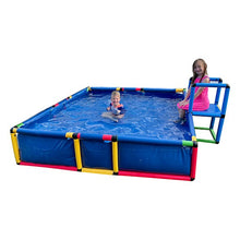 Load image into Gallery viewer, Funphix Build 'N' Splash Buildable Swimming Pool - Outdoor Building Toy Pool, Ball Pit, Sandpit, FP-SWP-1