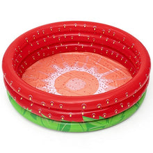 Load image into Gallery viewer, Bestway H2OGO! Sweet Strawberry Pool, 66 in. x H15 in., Inflatable 3-Ring Play Pool, Kids, 103 gal., 51145E