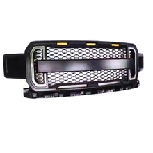 Load image into Gallery viewer, Gobison Pickup Accessories Raptor Bodykit Front Bumper Grille With DRL Light for FORD F150 2018 2019 2020 Car Grille