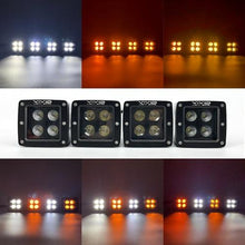 Load image into Gallery viewer, 3.2" 12W Dual Color Strobe LED Pods-3