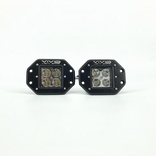 3.2" Dual Color Flush Mount LED Pods-3