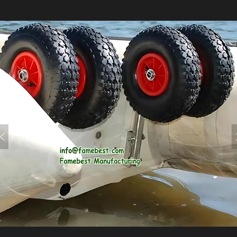 Inflatable Boat Launch Wheels for Any Dinghy Boat-Parts & Accessories
