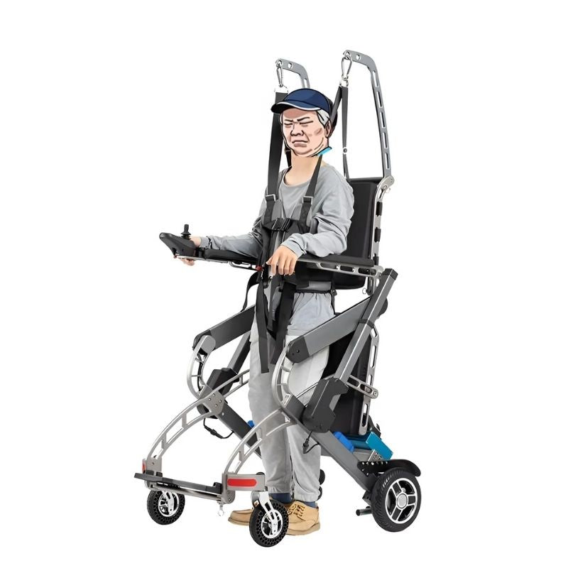 ZW518 Standing Electric Wheelchair Rehabilitation Robot Manufacture Gait Rehabilitation Training Device for Stroke