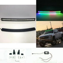 Load image into Gallery viewer, 50" Curved RGB Chasing Halo Light Bar-0