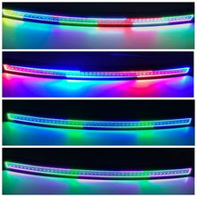 Load image into Gallery viewer, 54" Curved RGB Chasing Halo Light Bar-3