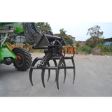 Factory HUAYA 2500 kg 2.5 Ton TL2500 Multi-Attachment Mini Telescopic Wheel Loader Front End diesel Loader with Cab/Euro5