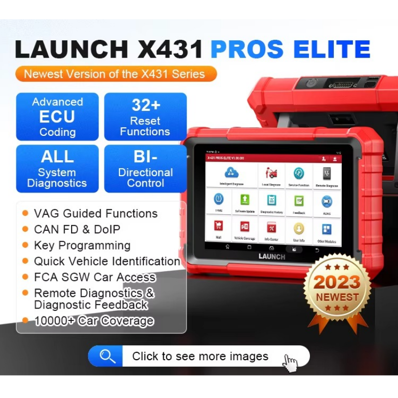 Launch X431 Pros Elite X-431 Pro Car Diagnosis Tool Vehicle Scanner Diagnostic Machine for Cars