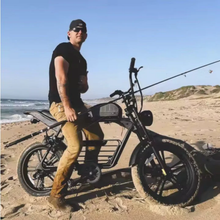 Load image into Gallery viewer, 20" 4.0 Electric Fat Tire Bike – Powerful Fatbike E-Bike with Hydraulic Brakes, All-Terrain, Long Range