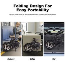 Load image into Gallery viewer, Lightweight E Bike 48V 7.8Ah 250W Folding Bicicleta Electrica 14" Fast Portable Electric Bike