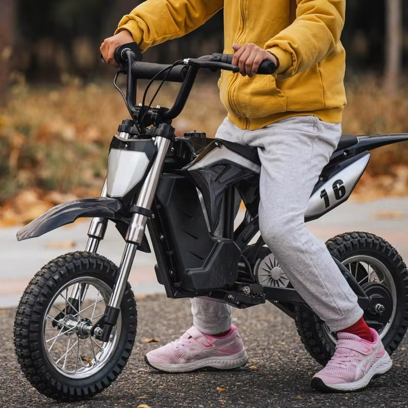 2024 Newest Legal Mini Dirt Bike Spring Damper Kids Motocross 15 Mph High Range Off Road E Motorbike Electric Motorcycle