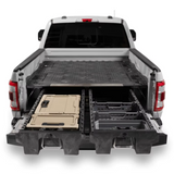 Truck Bed Storage System with Drawers, Toolbox, and Canopy Topper for Full-Size Pickups