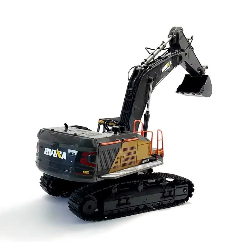 1/14 Scale Metal RC Excavator, 22 Channel with Lights Sounds Upgrade Full Functional Construction Vehicles RC Truck Toys