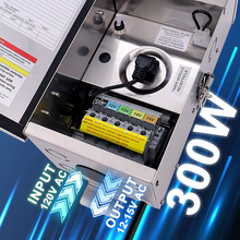 Load image into Gallery viewer, LT3300 ETL 300W 120VAC Input Com Hole Output AC/DC Low Voltage High-performan Multi-Tap Transformer for Outdoor Space