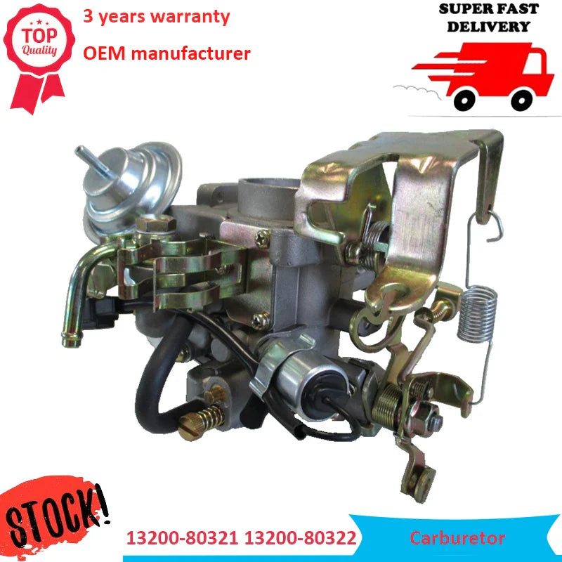 OEM 13200-80322 13200-80321 New Carb For Sj410 F10A Carburetor 1320080322 1320080321 Carry/ Truck/ Jimny