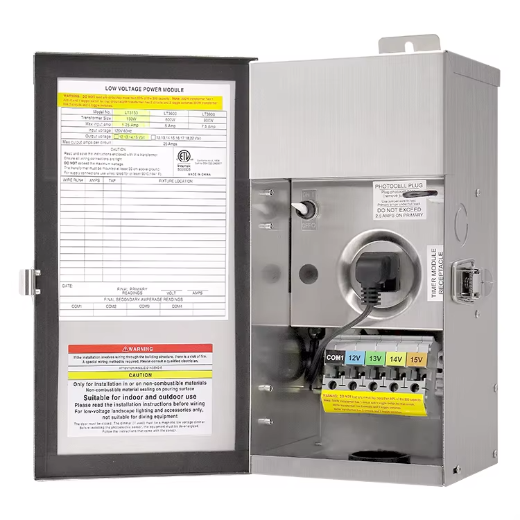 LT3300 ETL 300W 120VAC Input Com Hole Output AC/DC Low Voltage High-performan Multi-Tap Transformer for Outdoor Space
