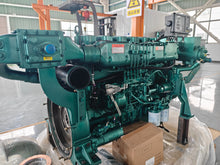 Load image into Gallery viewer, Sinotruck Marine Assembled New WD615 Series 350HP 2000rpm Marine diesel Engine with Marine Gearbox for Boat