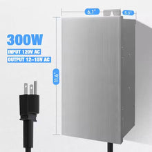 Load image into Gallery viewer, LT3300 ETL 300W 120VAC Input Com Hole Output AC/DC Low Voltage High-performan Multi-Tap Transformer for Outdoor Space