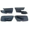 Perfect Fit Volkswagen VW Golf 5 Jetta 2005 - 2009 PU Leather Car Interior Door Armrest Panel Cover Sticker Trim