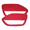 Perfect Fit Ford Mustang 2005 2006 2007 2008 2009 2X PU Leather Car Interior Door Armrest Panel Cover Sticker Trim
