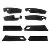 Perfect Fit Volkswagen VW Touran 2016 2017 2018 PU Leather Car Interior Door Armrest Panel Cover Sticker Trim