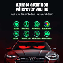 Load image into Gallery viewer, LED eyes for Car, Trucks Programmable – Flexible LED Display for Car Windows & Trucks | Customizable LED Car Sign-3