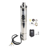 Solar Bore Pump 72V 1.2KW MPPT Deep Well Submersible Screw Pump 180M AU 3in 72V 1.2KW