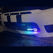 Load image into Gallery viewer, SRT Hellcat LED Logo – Multicolor RGB Illuminated Badge with Color Chasing LEDs,&  Multiple Color-Chasing Effects-4