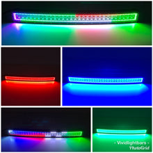 Load image into Gallery viewer, 31.5" Curved RGB Chasing Halo Light Bar-1
