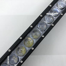 Load image into Gallery viewer, Dual Color 4D Lens Strobe Straight Single Row Led Light Bar-3