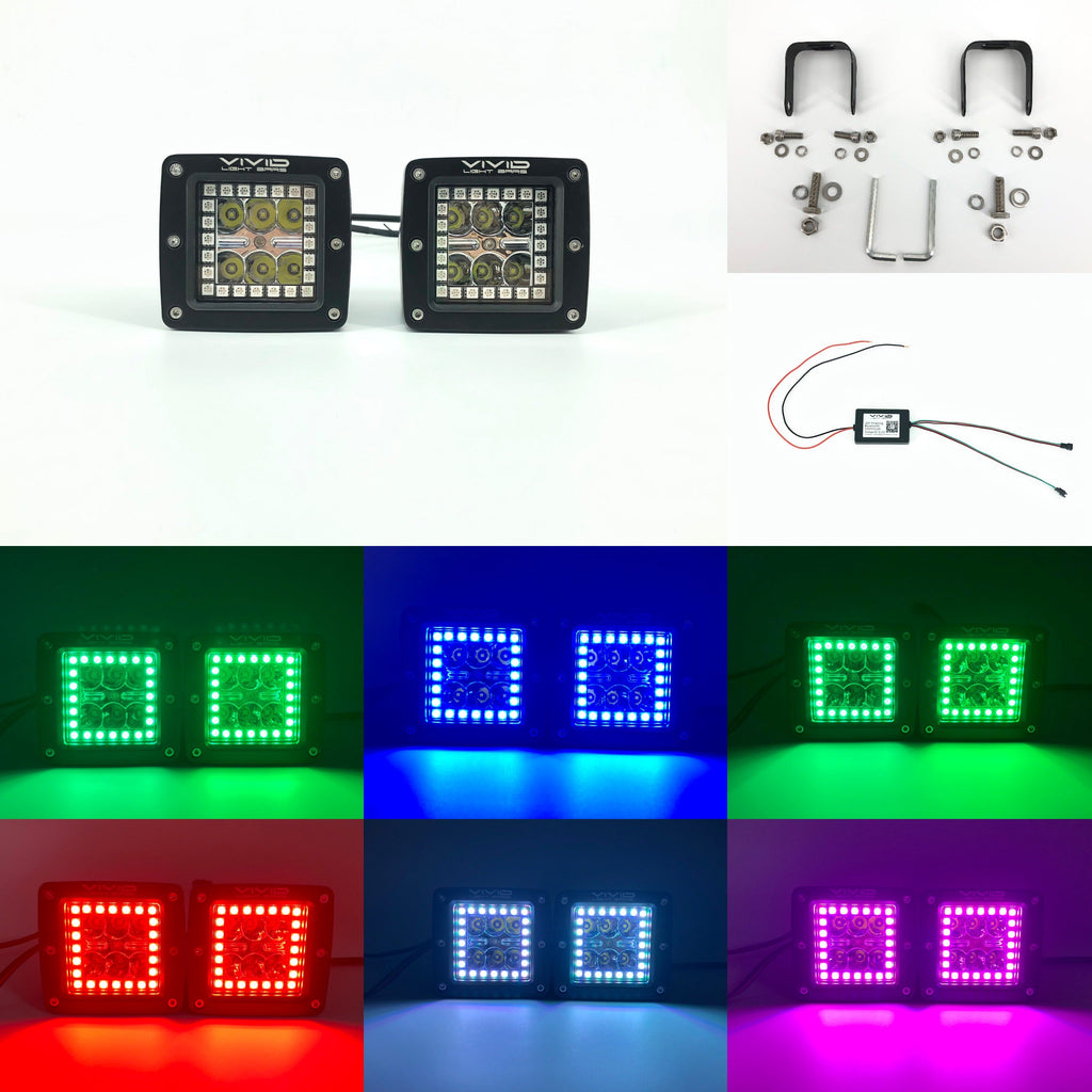 3.2" 30w RGB Led Pods-0