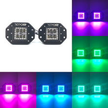 Load image into Gallery viewer, 3.2" 30W RGB Flush Mount Led Pod Lights-2