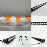 63'' 180W Ultra Slim Strobe Light Bar