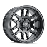 Dirty Life 9310 Canyon 17x9 / 6x139.7 BP / -12mm Offset / 106mm Hub Matte Black Wheel