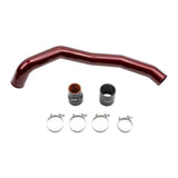 Wehrli 01-04 Chevrolet 6.6L LB7 Duramax Driver Side 3in Intercooler Pipe - WCFab Red