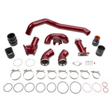 Wehrli 06-07 GMC/Chevrolet 6.6L Duramax Stage 1 High Flow Intake Bundle Kit - WCFab Red