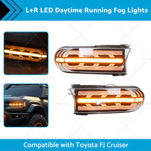 Load image into Gallery viewer, LED Fog Lights Daytime Running Light Suitable for DRL Toyota FJ Cruiser 07-21-1