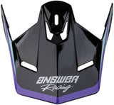 Answer AR1 Vivid Visor Purple/Seafoam - Youth