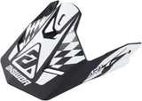 Answer AR1 Sweep Visor Black/White Youth