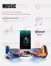 Load image into Gallery viewer, *FREE HANDLE* Hoverboard Scooter Self Balancing Electric Skateboard Black 60Cm