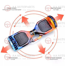 Load image into Gallery viewer, *FREE HANDLE* Hoverboard Scooter Self Balancing Electric Skateboard Black 60Cm