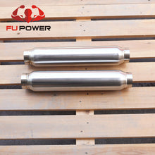 Load image into Gallery viewer, FUP-004 Universal 2.5in SS304 Brushed Finish CT60 Performance Muffler