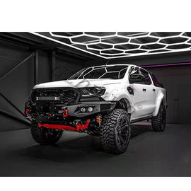2021+ Steel Front Bumper With Fog Lamp Steel Bumper Bull bar for Ranger T8 Raptor/Hilux Revo 2020