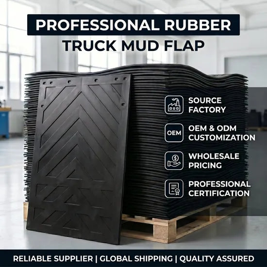 BYD Shark 6 Closest-Compatible 24"×36" Anti-Sail Quick-Mount Mud Flaps