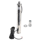 3in 48V 750W Solar Bore Pump Screw MPPT Submersible Deep Well Pump 140M