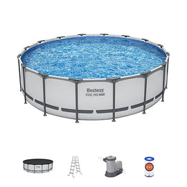 Bestway Steel Pro MAX 16 ft. x 48 in. Round Pool Set