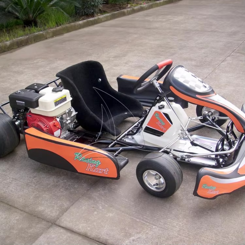 Outdoor and Indoor Park Rides Amusement 1 Seat Mini Gasoline Go Kart
