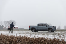 Load image into Gallery viewer, AVS Aeroskin Hood Shield - Black Low Profile with LED Lights for 2019-2022 GMC Sierra 1500